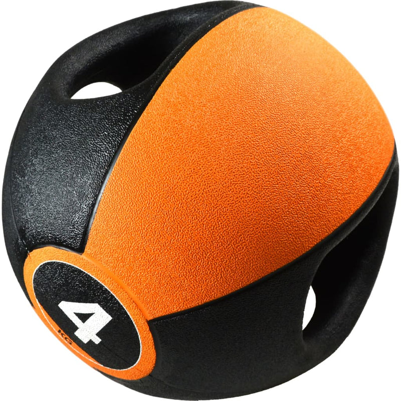 Load image into Gallery viewer, Pure2improve pure2improve medicijnbal met handvatten 4 kg oranje
