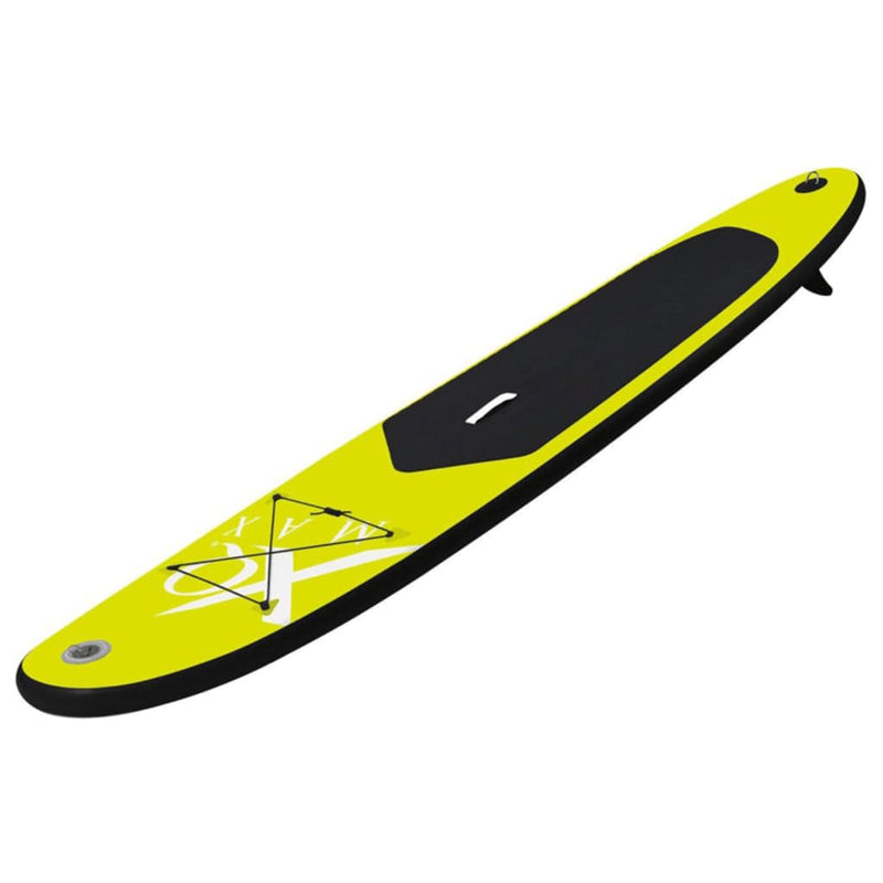 Load image into Gallery viewer, Xq max stand up paddleboard opblaasbaar 285 cm lime en zwart
