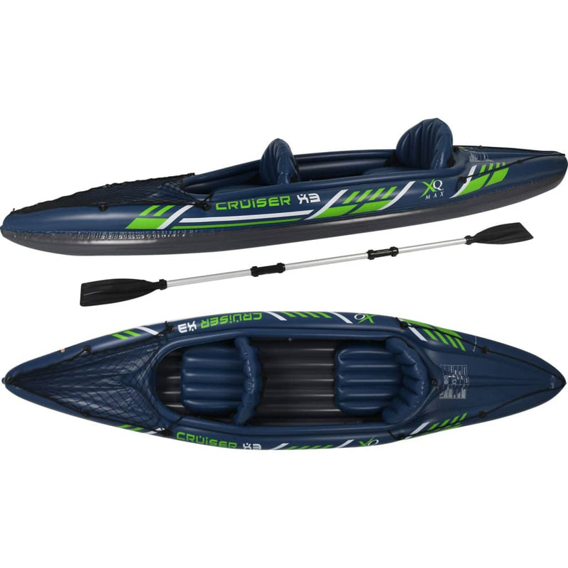 Load image into Gallery viewer, Xq max kajak cruiser x3 342x76x32 cm blauw en groen

