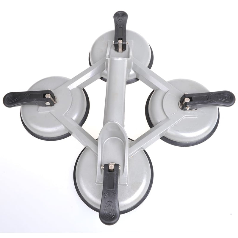 Load image into Gallery viewer, ProPlus Vacuümheffer met 4 zuignappen aluminium zilverkleurig
