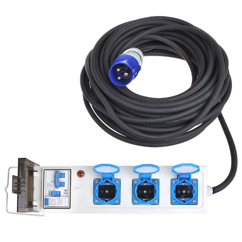 Load image into Gallery viewer, ProPlus Voedingseenheid voor tent aanhanger 3xSchuko 10 m
