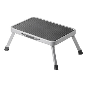 Proplus opstapje inklapbaar 38x26x17.5 cm voor caravan camper grijs zwart