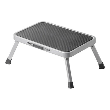 Proplus opstapje inklapbaar 38x26x17.5 cm voor caravan camper grijs zwart