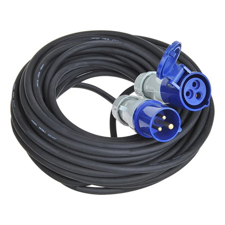 Proplus cee verlengkabel 20 m 3x2,5 mm sup2; zwart
