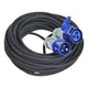 Proplus cee verlengkabel 20 m 3x2,5 mm sup2; zwart