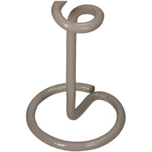 No brand kersten kandelaar metaal beige 8x8x40 cm
