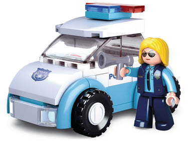 Sluban girls dream serie m38-b0600b politievrouw met politiewagen 69-delig