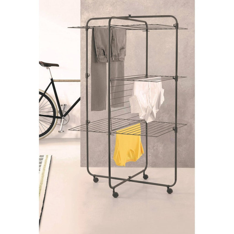 Load image into Gallery viewer, Tomado-metaltex dijon onyx droogtoren 33 m drooglengte zwart
