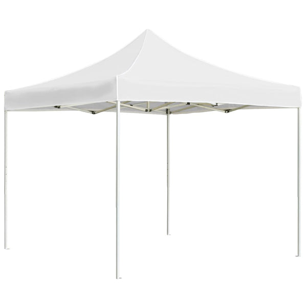 VidaXL Partytent professioneel inklapbaar 3x3 m aluminium wit