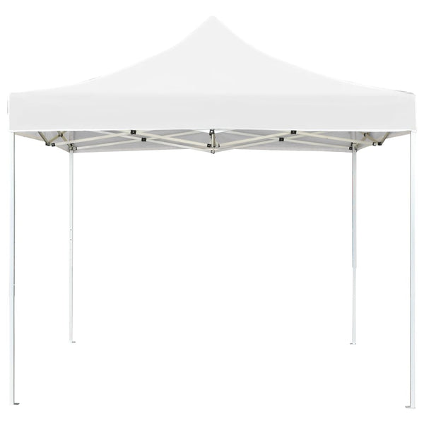 VidaXL Partytent professioneel inklapbaar 3x3 m aluminium wit