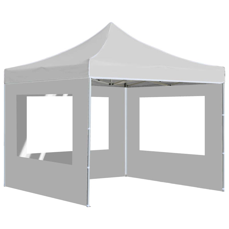 ギャラリービューアに画像をロードする, Vidaxl partytent inklapbaar met wanden 3x3 m aluminium wit
