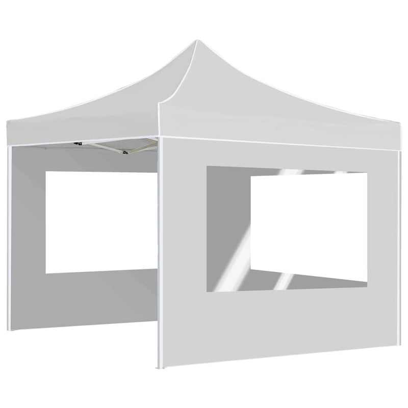 ギャラリービューアに画像をロードする, Vidaxl partytent inklapbaar met wanden 3x3 m aluminium wit
