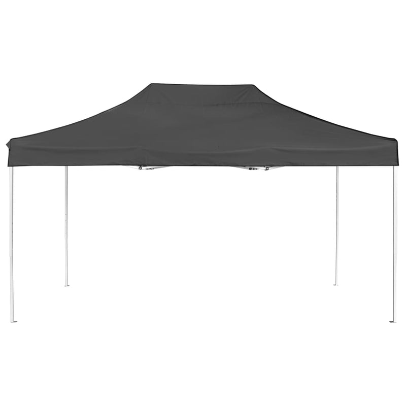 Load image into Gallery viewer, Vidaxl partytent professioneel inklapbaar 4,5x3 m aluminium antraciet
