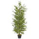 VidaXL Kunstplant met pot cipresboom 150 cm groen