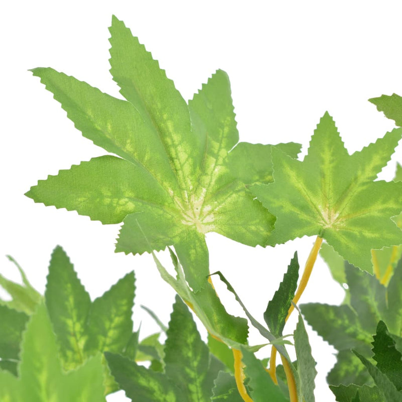 Load image into Gallery viewer, Vidaxl kunstplant met pot esdoorn 120 cm groen
