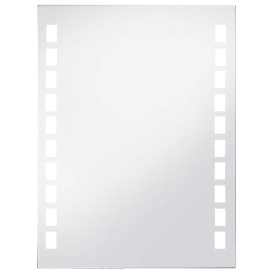 Vidaxl badkamerspiegel led 60x80 cm