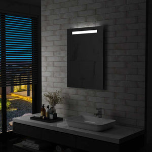 Vidaxl badkamerspiegel led 60x80 cm