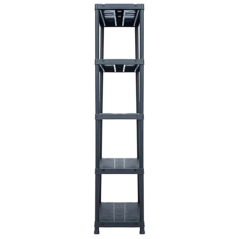 Load image into Gallery viewer, VidaXL Opbergrek 500 kg 90x60x180 cm kunststof zwart
