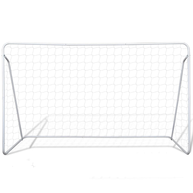 Load image into Gallery viewer, Vidaxl voetbalgoals 2 st 240x90x150 cm staal
