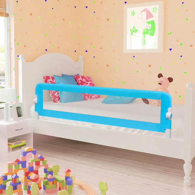 Load image into Gallery viewer, Vidaxl kinderbedhekjes 2 st 150x42 cm blauw

