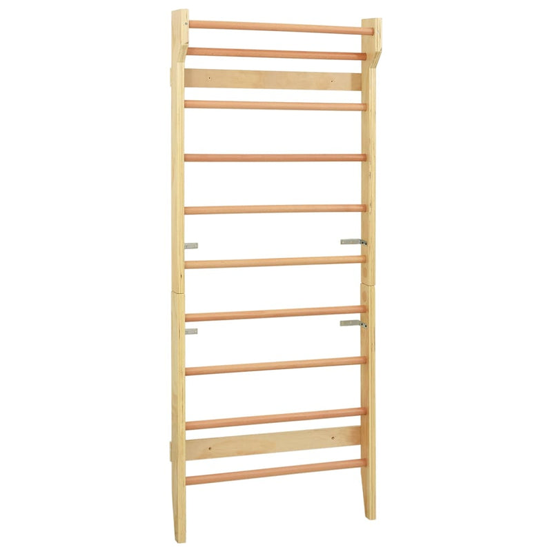 Load image into Gallery viewer, Vidaxl wandklimrek 80x15,8x195 cm hout
