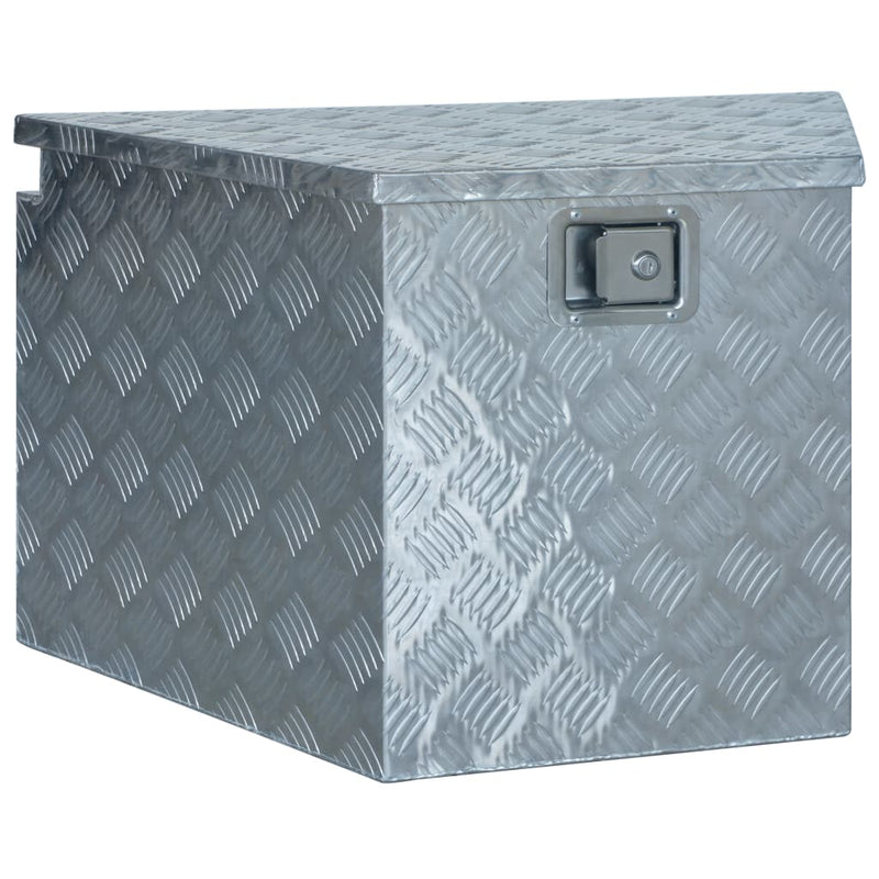 Load image into Gallery viewer, VidaXL Aluminium kist 737 381x410x460 mm zilverkleurig
