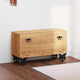 Vidaxl schoenenkast 86x35x55 cm massief mangohout