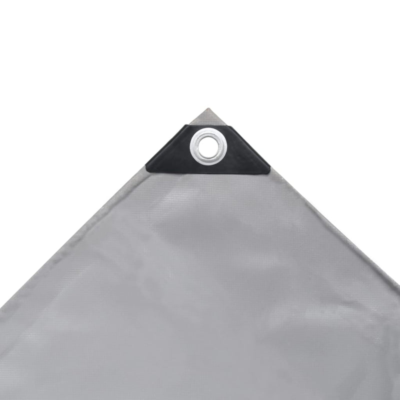 Load image into Gallery viewer, Vidaxl dekzeil 650 g m² 1,5x10 m grijs
