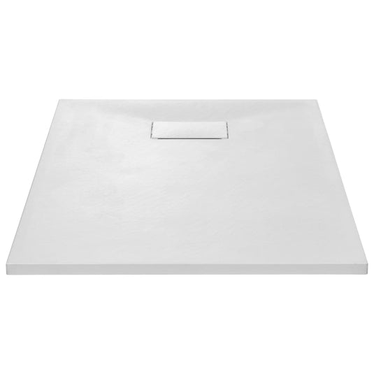 Vidaxl douchebak 100x70 cm smc wit