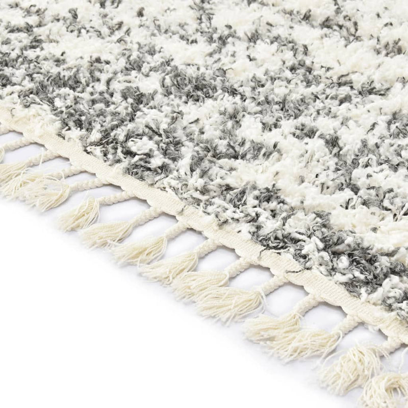 Load image into Gallery viewer, VidaXL Tapijt Berber shaggy hoogpolig 160x230 cm PP beige zandkleurig
