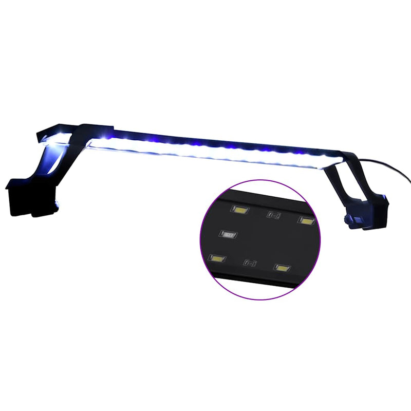 Load image into Gallery viewer, Vidaxl aquariumlamp met klemmen led 55-70 cm blauw en wit
