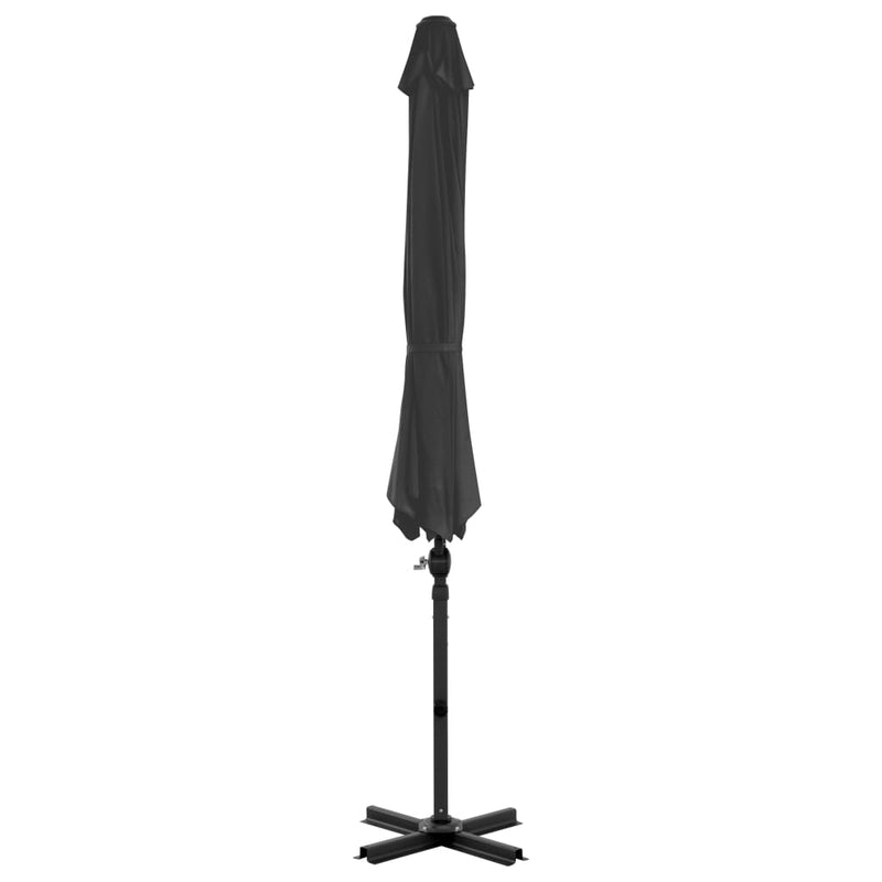 Load image into Gallery viewer, Vidaxl parasol met draagbare voet antracietkleurig
