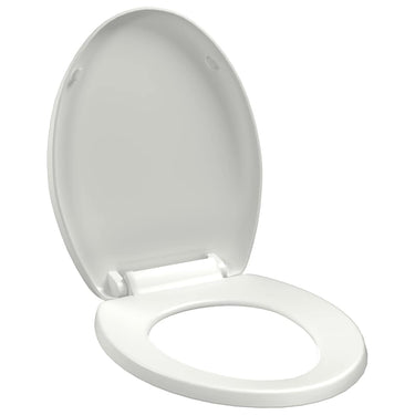 Vidaxl toiletbril soft-close met quick-release ontwerp wit