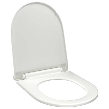Vidaxl toiletbril soft-close met quick-release ontwerp wit