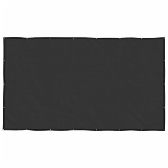 VidaXL Aanhangwagennet 2x3,5 m HDPE zwart