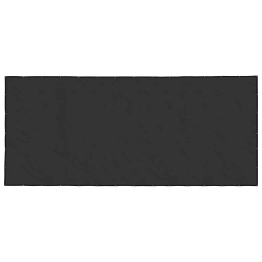 Vidaxl containernet 3x7 m hdpe zwart