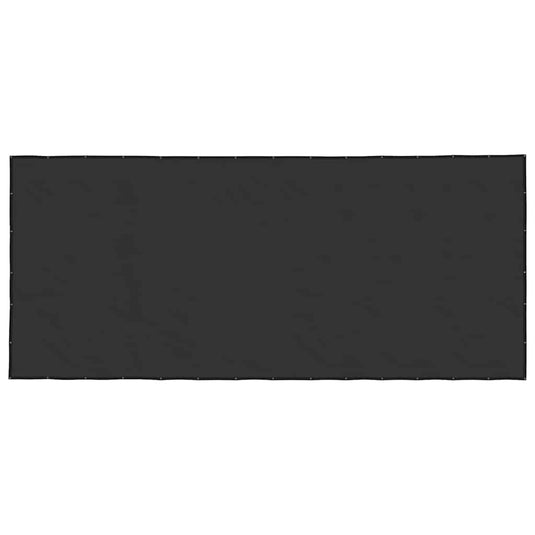 Vidaxl containernet 3x7 m hdpe zwart