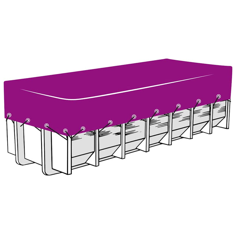 Chargez l'image dans la visionneuse de la galerie, Vidaxl containernet 3x7 m hdpe zwart
