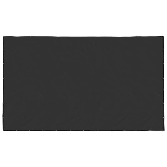 VidaXL Containernet 3,5x6 m HDPE zwart