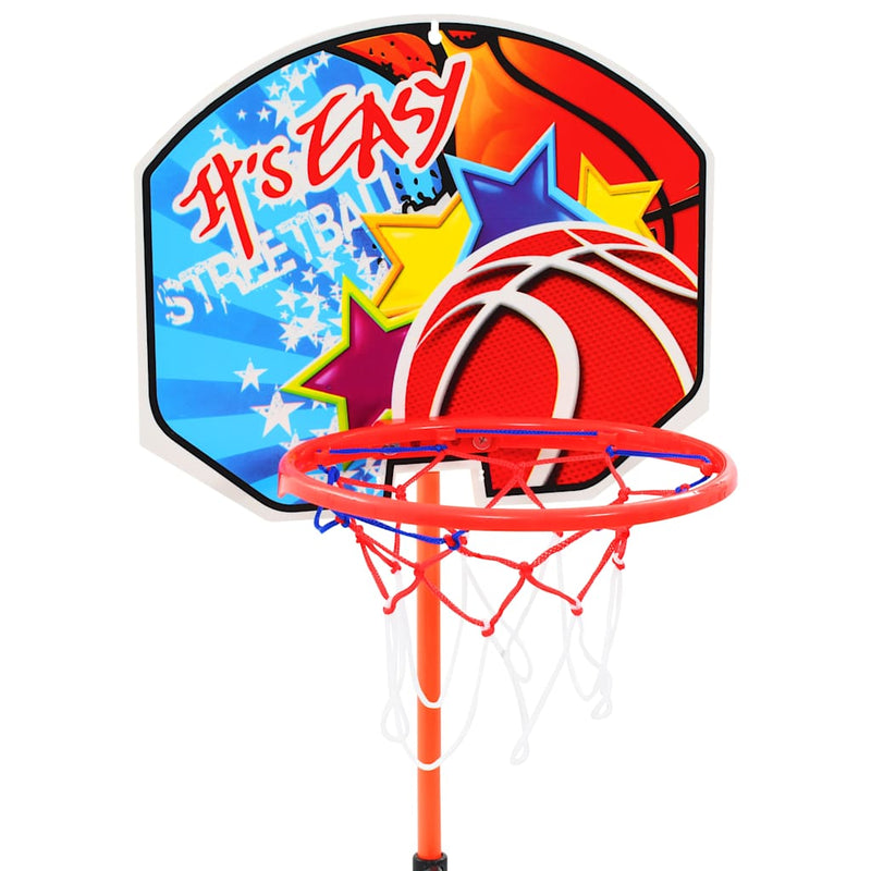 Load image into Gallery viewer, Vidaxl kinderbasketbalring- en balset
