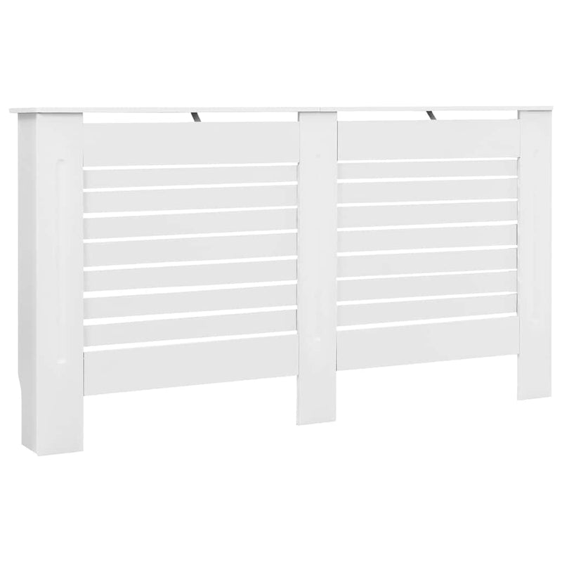Load image into Gallery viewer, Vidaxl radiatorombouw 152x19x81,5 cm mdf wit
