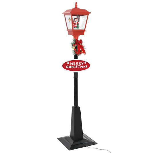 Vidaxl straatlantaarn met kerstman led 180 cm