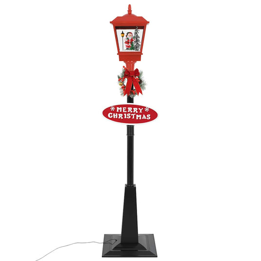 Vidaxl straatlantaarn met kerstman led 180 cm