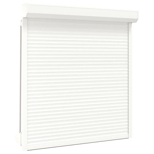 Vidaxl rolluik 140x150 cm aluminium wit