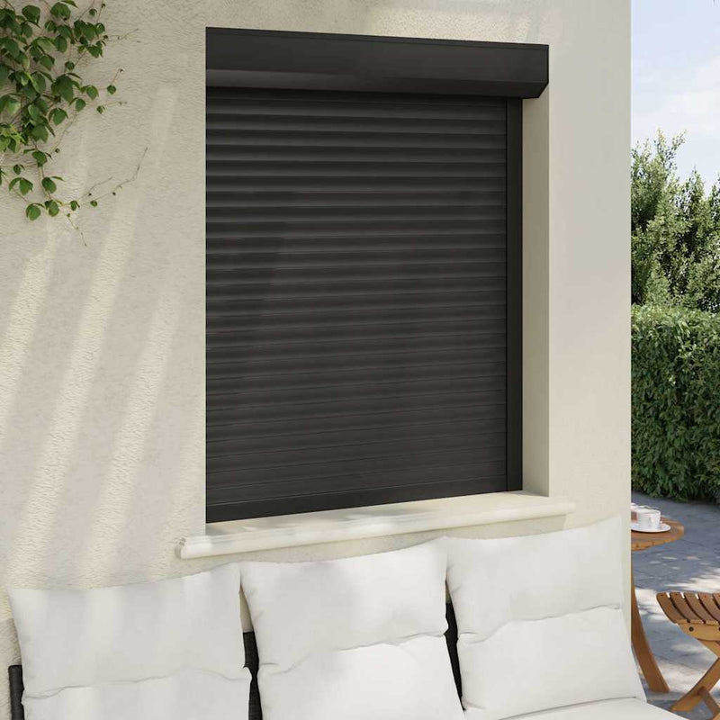 Load image into Gallery viewer, Vidaxl rolluik 100x120 cm aluminium antracietkleurig
