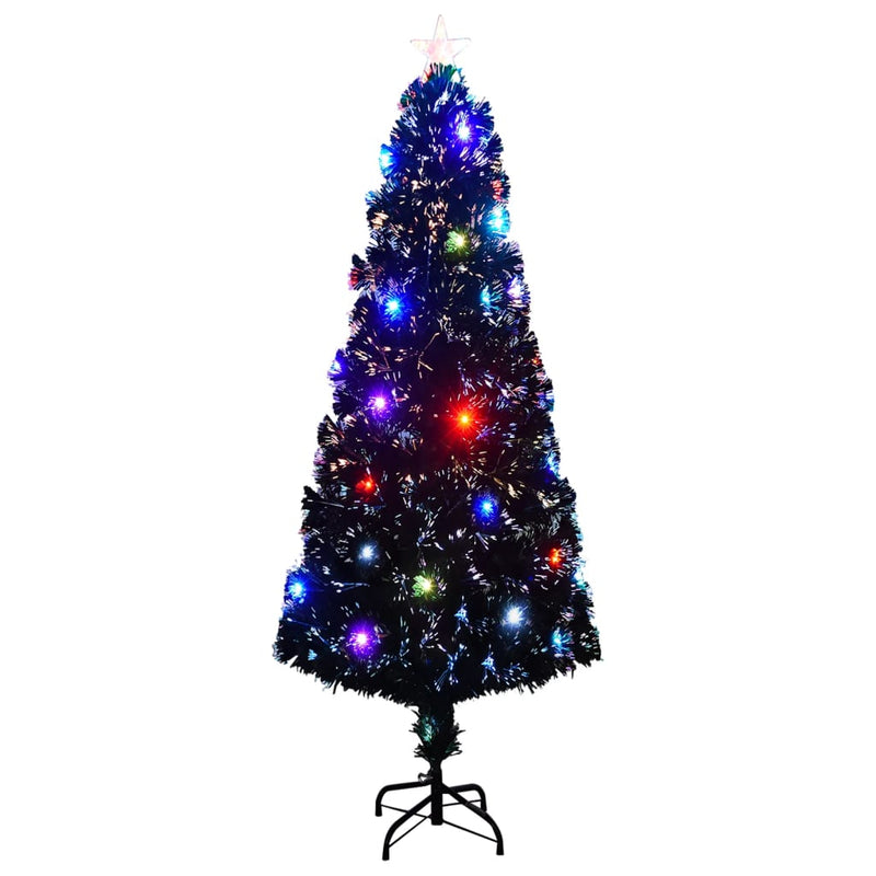 Load image into Gallery viewer, Vidaxl kerstboom met led en standaard 240 cm glasvezel
