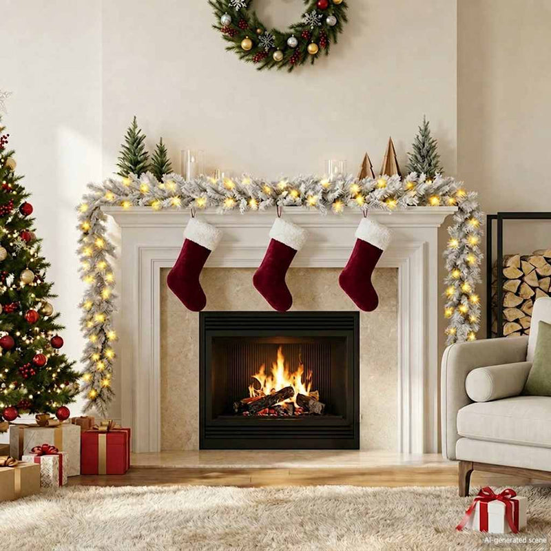 Afbeelding laden in galerijviewer, Vidaxl kerstslinger met led-lampjes 10 m wit
