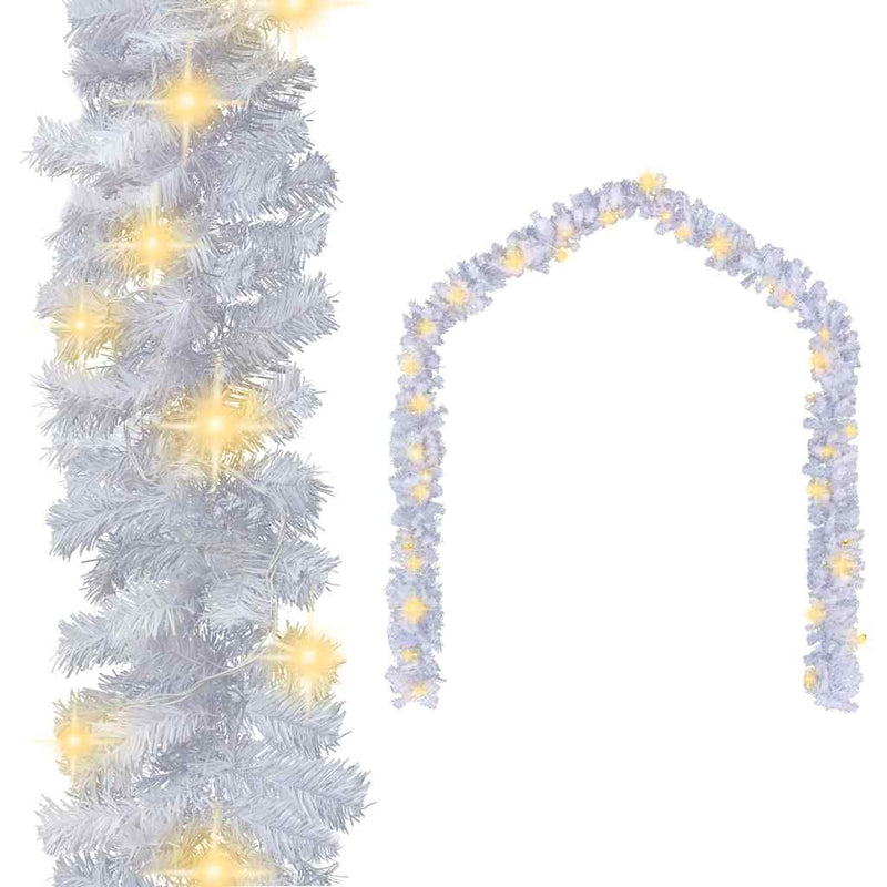 Load image into Gallery viewer, Vidaxl kerstslinger met led-lampjes 20 m wit
