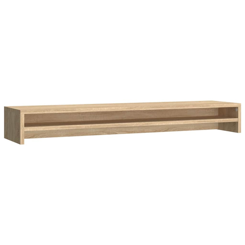 Load image into Gallery viewer, Vidaxl monitorstandaard 100x24x13 cm bewerkt hout sonoma eikenkleurig
