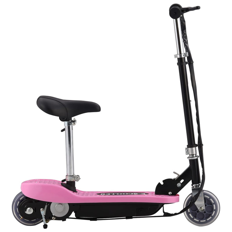 Load image into Gallery viewer, Vidaxl step elektrisch met zitje 120 w roze
